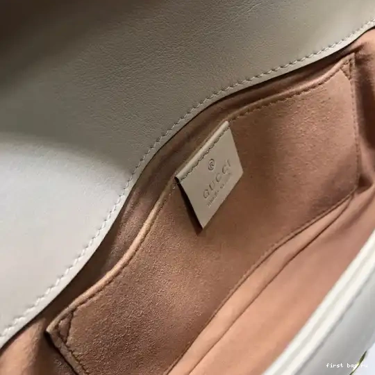 Firstbag ru Pearl GUCCI Chain Marmont GG Belt Bag 0625
